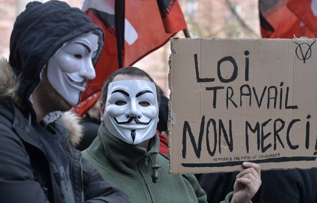 Loi sur le travail: entre 224.000 et 500.000 manifestants en France - ảnh 1