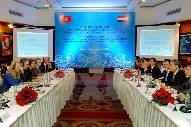 5ème session du comité intergouvernemental Vietnam-Pays-Bas  - ảnh 1