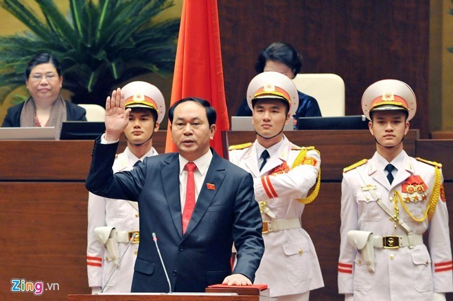 Messages de félicitation au président de la République Tran Dai Quang - ảnh 1