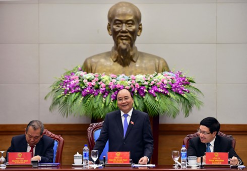 Première réunion du gouvernement de Nguyen Xuan Phuc - ảnh 1