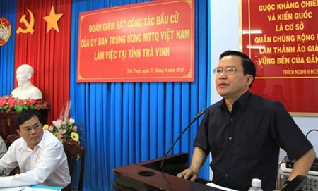Elections législatives et locales : préparatifs à Tra Vinh et à Vinh Long  - ảnh 1