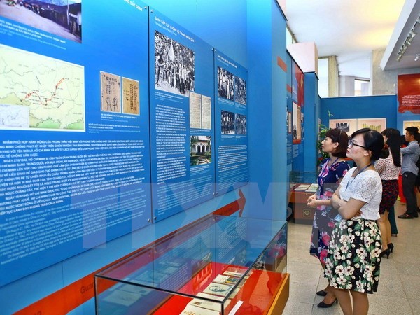 Exposition sur le départ du président Ho Chi Minh pour le salut national - ảnh 1