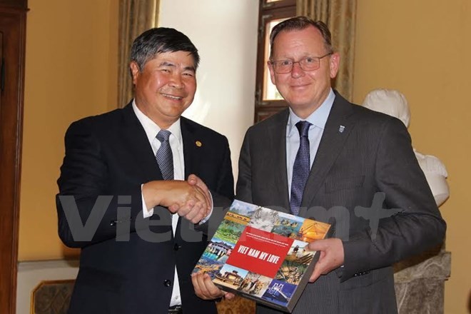 Renforcer la coopération entre le Vietnam et les états allemands - ảnh 1