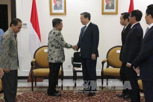 Le ministre de la Sécurité publique Tô Lâm en visite en Indonésie - ảnh 1