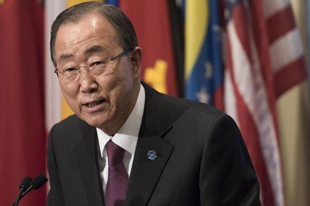 Ban Ki-moon salue le premier anniversaire de l'accord sur le nucléaire iranien - ảnh 1