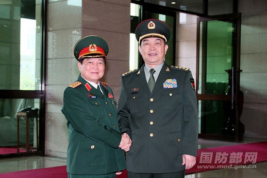 La Chine et le Vietnam renforcent leur coopération militaire  - ảnh 1