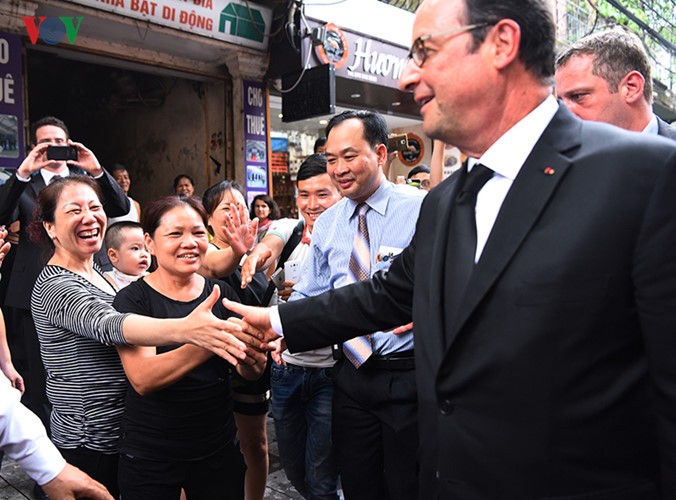 François Hollande à Hanoi - ảnh 12