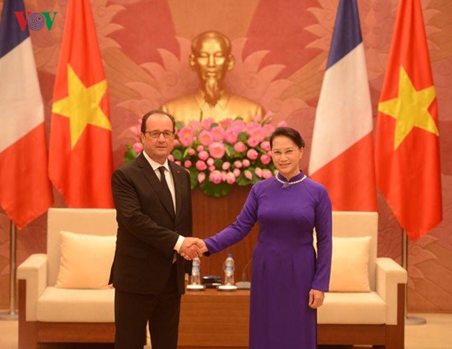 François Hollande à Hanoi - ảnh 15
