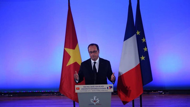 François Hollande à Hanoi - ảnh 9