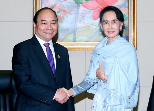 Rencontre Nguyen Xuan Phuc – Aung San Suu Kyi - ảnh 1