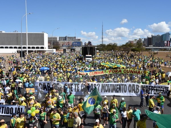 Brésil: Manifestations contre Michel Temer à Sao Paulo - ảnh 1