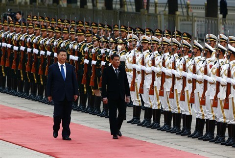Xi Jinping reçoit le président philippin Rodrigo Duterte - ảnh 1
