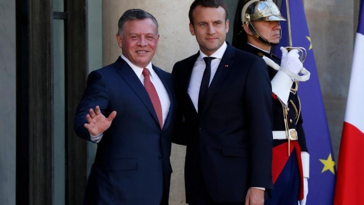 France: à Paris, Macron évoque Jérusalem après le roi de Jordanie Abdallah II - ảnh 1