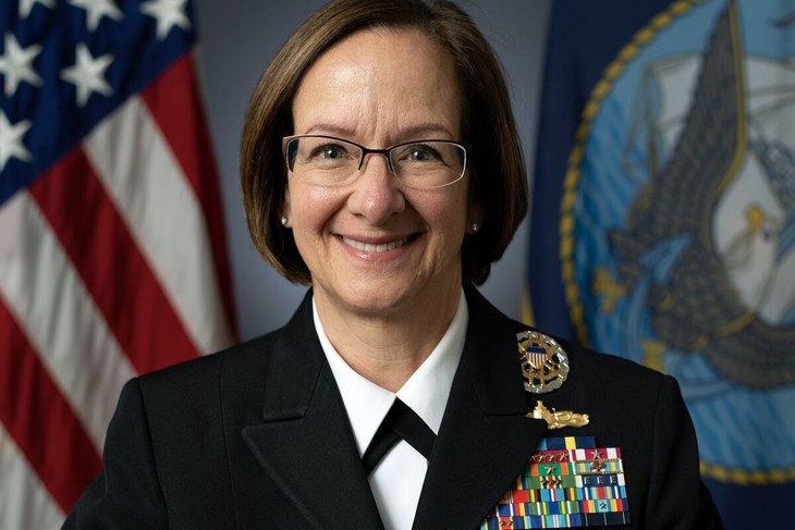 Biden nominates Lisa Franchetti to be first woman to lead US Navy - ảnh 1
