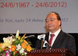 Peringatan ult ke-45 penggalangan hubungan diplomatik Vietnam-Kamboja di Hanoi. - ảnh 1