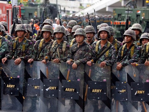 Tentara Thailand membantah berita angin tentang kudeta - ảnh 1
