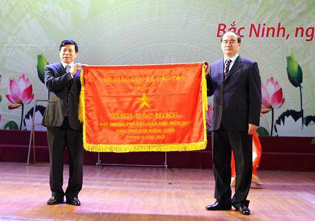Provinsi Bac Ninh: Provinsi pertama yang mencapai patokan wajib belajar taman kaanak untuk anak berusia 5 tahun. - ảnh 1