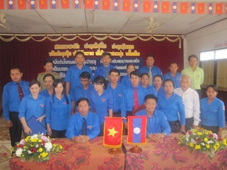 Jumpa pers tentang Pertemuan Persahabatan Pemuda Vietnam-Laos 2012 - ảnh 1