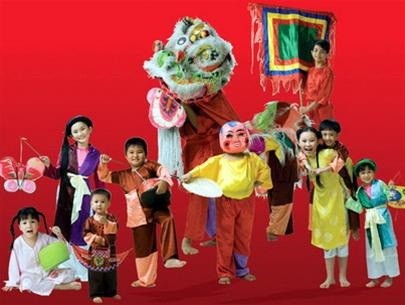 Pesta Medio Musim Rontok mereproduksi ciri budaya dulu kota Hanoi - ảnh 1