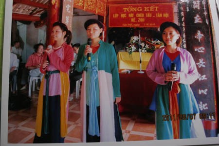 Mencari tahu lagu rakyat Cheo Tau-Tan Hoi-kota Hanoi - ảnh 2