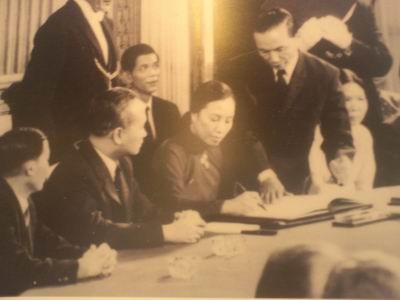 Perundingan tentang Perjanjian Paris: Seni diplomasi zaman Ho Chi Minh - ảnh 3