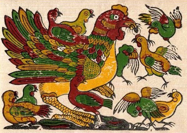Kejuruan membuat lukisan foklor Dong Ho merupakan warisan budaya nonbendawi nasional - ảnh 1