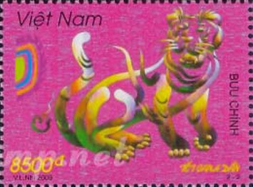 Nilai perangko-perangko yang mencitrakan Vietnam - ảnh 3