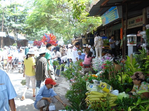 Pasar Hang, ciri aktivitas budaya komunitas di kota Hai Phong - ảnh 2