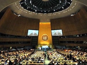 Majelis Umum PBB mengesahkan resolusi tentang Suriah - ảnh 1