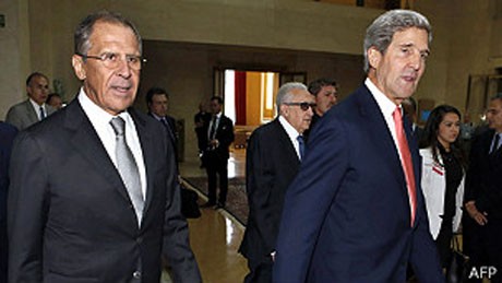 Rusia dan Amerika Serikat berbahas tentang satu resolusi “keras” dari PBB terhadap Suriah - ảnh 1