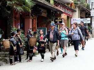 Jumlah wisatawan mancanegara datang ke Vietnam meningkat kembali dengan laju yang lumayan - ảnh 1