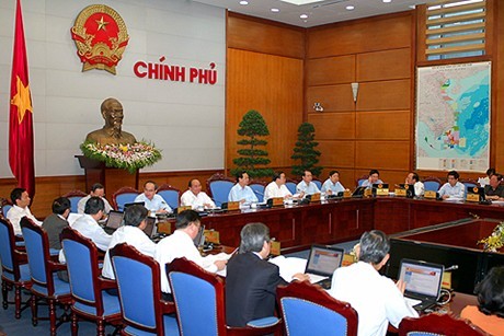 Pemerintah Vietnam berpadu tenaga  menyelesaikan target - tahun 2013 - ảnh 1