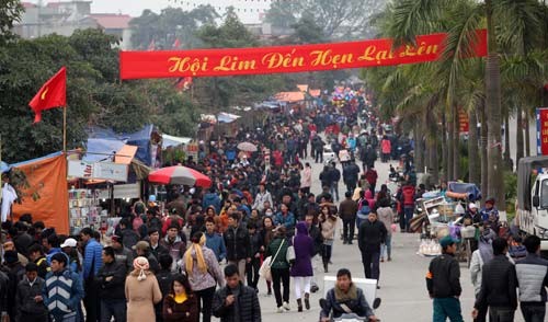 Pesta Lim, provinsi Bac Ninh menyerap kedatangan wisatawan  - ảnh 1
