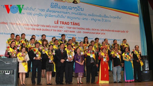 Badan usaha Vietnam dan Laos mendapat penghargaan yang bernilai - ảnh 1