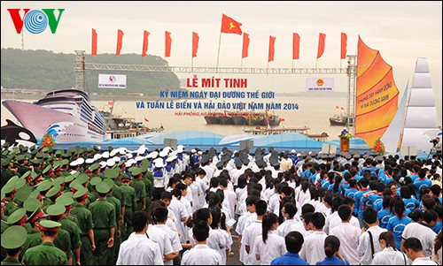 Memperingati Hari Samudera Dunia dan Pekan Laut dan Pulau Vietnam 2014 - ảnh 1