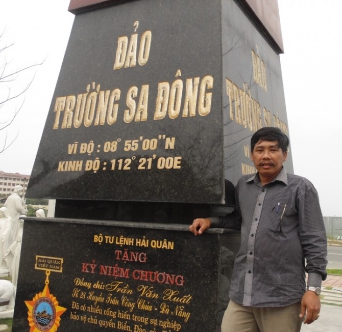 Veteran perang Tran Van Xuat dan memori-memori tentang Truong Sa - ảnh 1