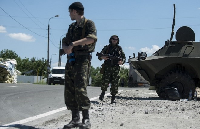 Ukraina membentuk  pasukan khusus elit baru - ảnh 1