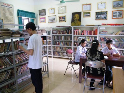 Pepustakaan turut membangun kehidupan berbudaya di daerah pedesaan - ảnh 1