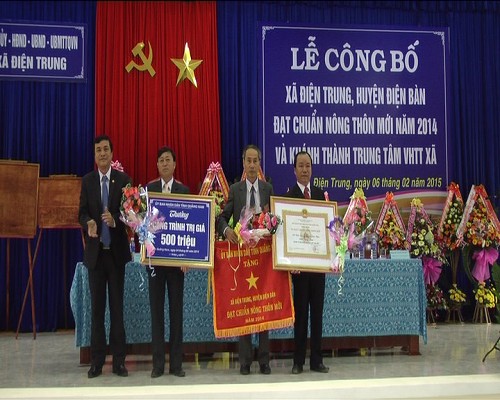 Gerakan pembangunan pedesaan baru di provinsi Quang Nam bersemarak - ảnh 1