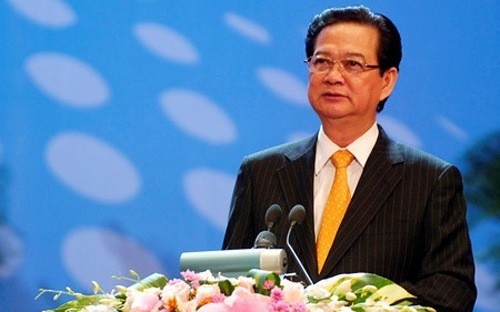 Aktivitas Perdana Menteri Vietnam, Nuyen Tan Dung di Konferensi Tingkat Tinggi CLMV-7 - ảnh 1