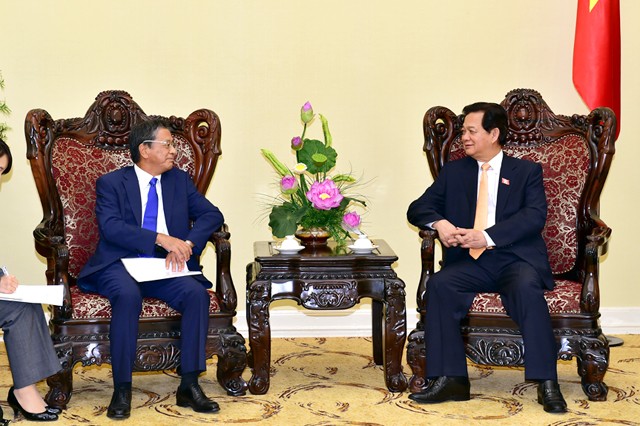 PM Nguyen Tan Dung menerima Duta Besar Jepang - ảnh 1