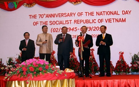 Aktivitas memperingati ulang tahun ke-70 Revolusi Agustus dan Hari Nasional Vietnam di banyak negara - ảnh 1