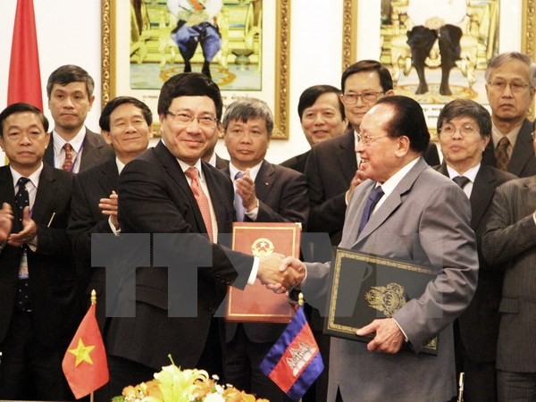 Vietnam dan Kamboja memperkuat kerjasama di semua bidang - ảnh 1