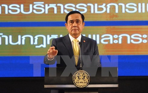 Thailand mengumumkan Rancangan UUD baru - ảnh 1