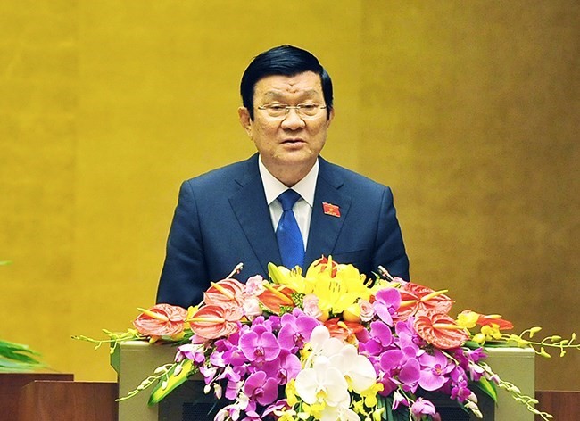 MN mempelajari pembebas-tugasan jabatan Presiden Negara terhadap bapak Truong Tan Sang - ảnh 1