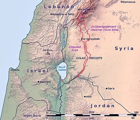 Israel menyatakan tidak menarik diri dari daerah tinggi Goland - ảnh 1