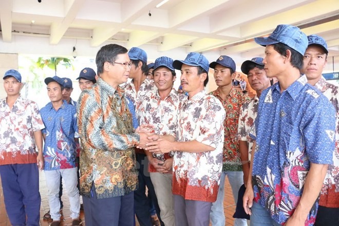 Pertukaran kerjasama Vietnam-Indonesia di bidang perikanan - ảnh 1