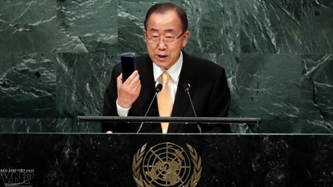 PBB memperingatkan bahaya dan tantangan yang dihadapi oleh dunia - ảnh 1