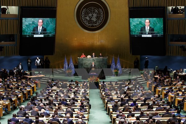 Tambah 30 negara meratifikasi Perjanjian Paris tentang Penanggulangan Perubahan Iklim Global - ảnh 1