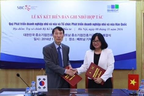 Mendorong pengembangan badan usaha kecil dan menengah Vietnam dan Republik Korea - ảnh 1